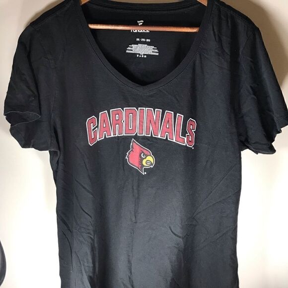 St. Lewis Cardinals Black Tee  2Xl - Picture 1 of 3